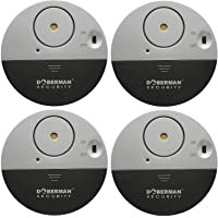 Alarma casa- Top-Guard 4 pieza Alarma Hogar de Seguridad de Ventana Dóberman Ultrafino DOBERMAN SECURITY Ultra-Slim…